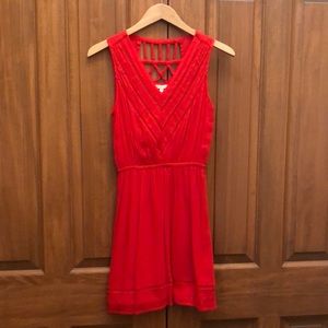 Skies Are Blue red dress size XS